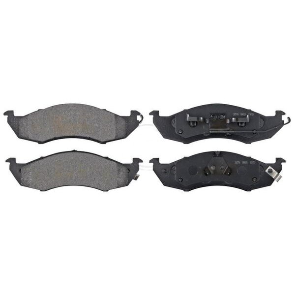 Brake pad set with wear warning 16.5 mm A.B.S. for NISSAN QUEST and others
