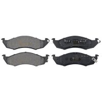 Brake pad set with wear warning 16.5 mm A.B.S. for NISSAN...