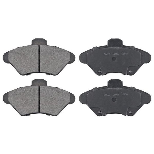Brake pad set without wear sensor 16.5 mm A.B.S. for FORD and others