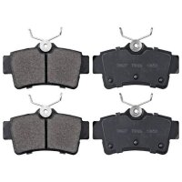 Brake pad set without integrated wear sensor 17 mm A.B.S....