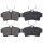 Brake pad set without integrated wear sensor 17 mm A.B.S. for FORD and others