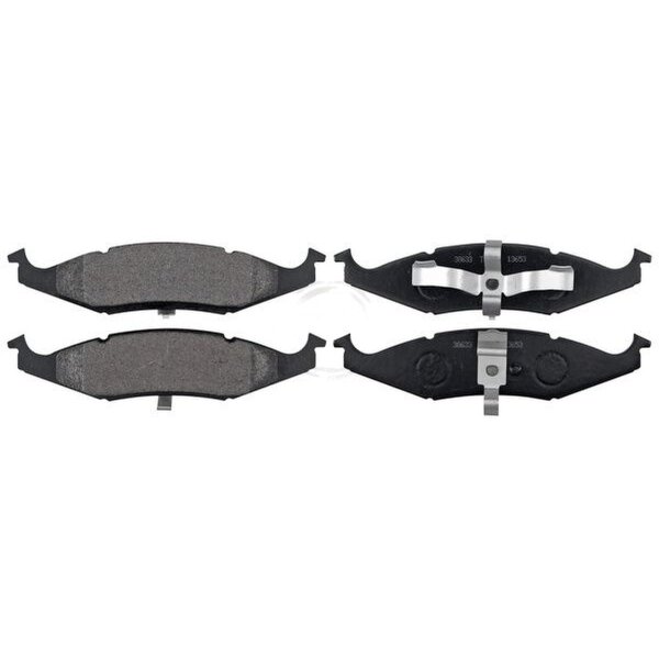 Brake pad set without integrated wear sensor 17 mm A.B.S. for CHRYSLER NEON