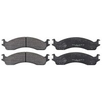 Brake pad set without integrated wear sensor 18.7 mm...
