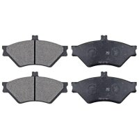 Brake pad set without wear sensor 16.8 mm A.B.S. for...