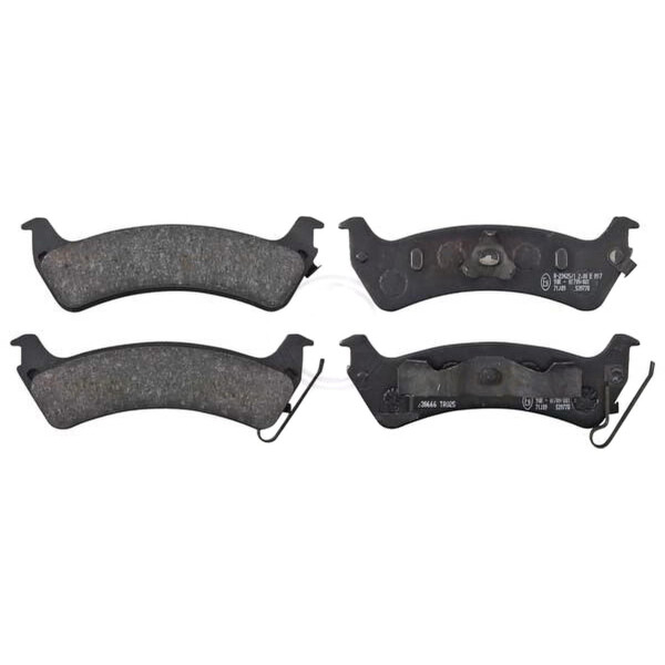 Bremsbelagsatz mit akustischer Verschleißwarnung 15 mm A.B.S. für JEEP GRAND