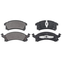 Brake pad set with wear warning 15.4 mm A.B.S. for BUICK...