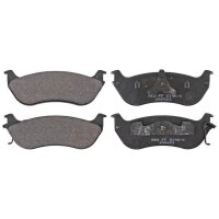 Brake pad set without integrated wear sensor 16 mm A.B.S....