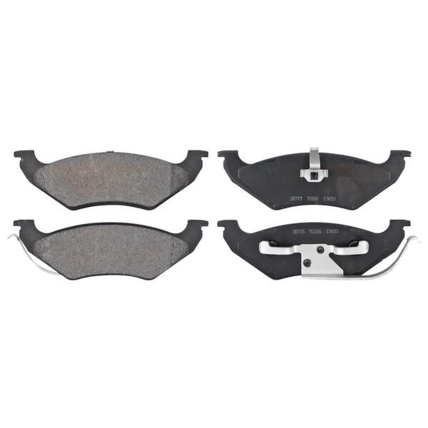 Brake pad set without wear sensor 16 mm A.B.S. for CHRYSLER VOYAGER and others