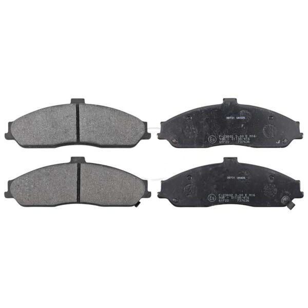 Brake pad set with wear warning 15.3 mm A.B.S. for CHEVROLET CORVETTE and others