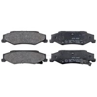 Brake pad set with wear warning 16 mm A.B.S. for...