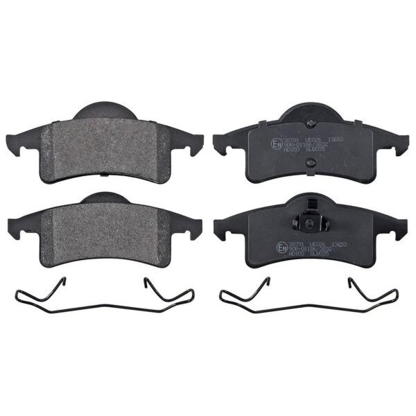 Brake pad set without wear sensor 17.8 mm A.B.S. for e.g. JEEP GRAND