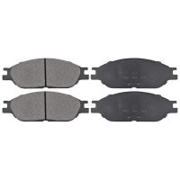 Brake pad set without integrated wear sensor 18 mm A.B.S....