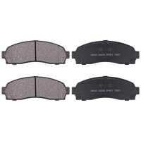 Brake pad set without integrated wear sensor 17.4 mm...