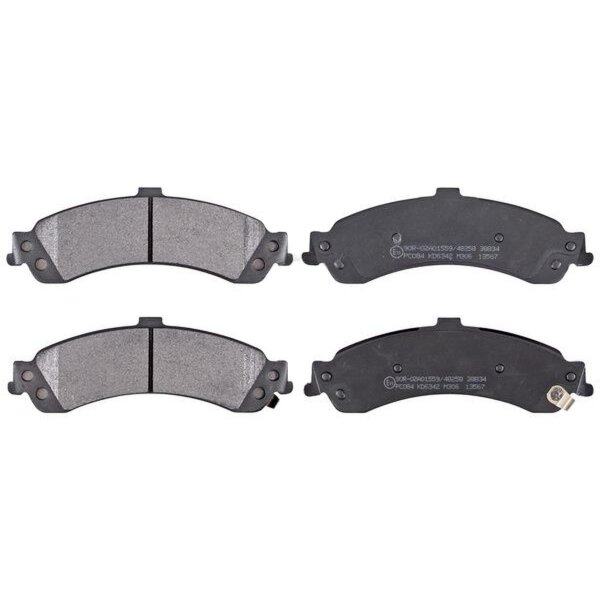 Bremsbelagsatz mit Verschleißwarnung 17 mm A.B.S. für u.a. CADILLAC ESCALADE