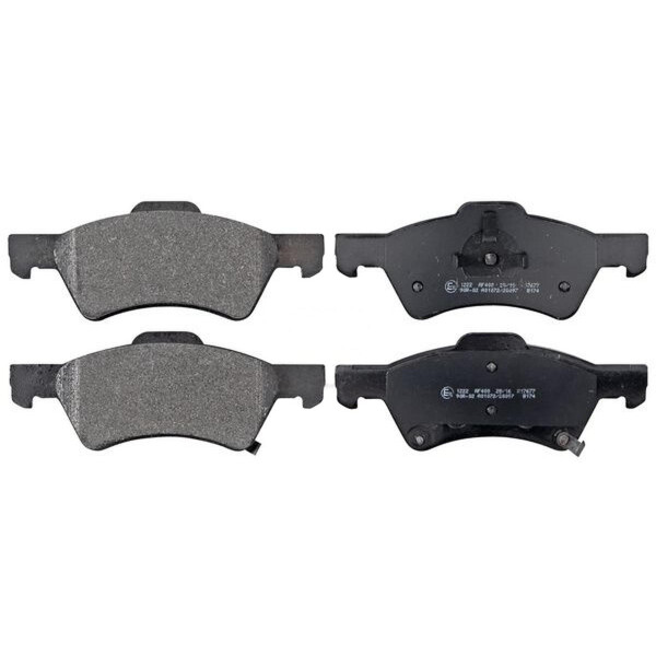 Brake pad set with wear warning 18.8 mm A.B.S. for CHRYSLER VOYAGER and others
