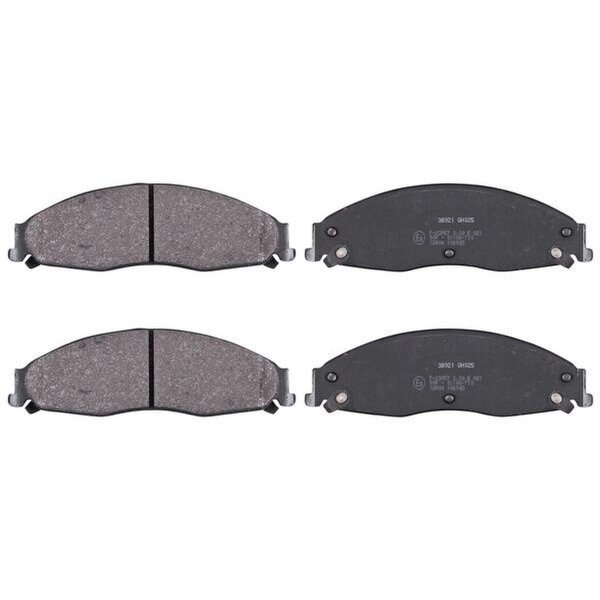Brake pad set with wear warning 15.2 mm A.B.S. for CADILLAC STS and others