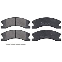 Brake pad set with wear warning 19.3 mm A.B.S. for e.g....