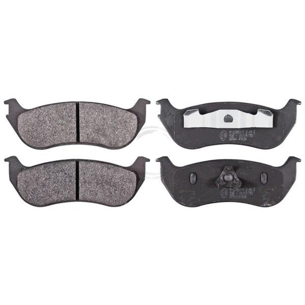 Brake pad set without wear sensor 14.5 mm A.B.S. for JEEP WRANGLER