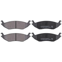 Brake pad set without wear sensor 16.8 mm A.B.S. for...