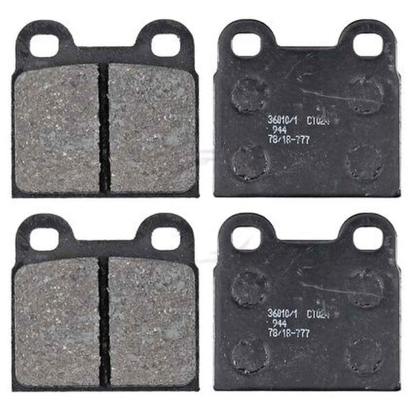 Bremsbelagsatz ohne integrierten Verschleißsensor 14 mm A.B.S. für u.a. SAAB 900