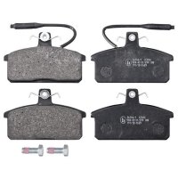 Brake pad set with wear sensor 16.5 mm A.B.S. for SEAT...