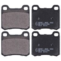 Bremsbelagsatz ohne integrierten Verschleißsensor...