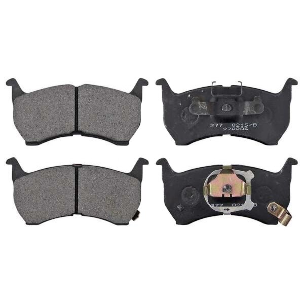 Brake pad set without wear sensor 15 mm A.B.S. for e.g. MAZDA 626