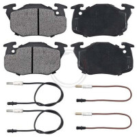 Brake pad set incl. wear warning contact 15 mm A.B.S. for...