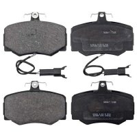 Brake pad set with wear sensor 17.7 mm A.B.S. for JAGUAR...