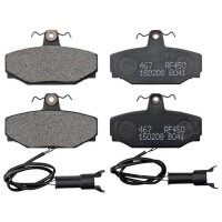 Brake pad set with wear sensor 12.5 mm A.B.S. for JAGUAR...