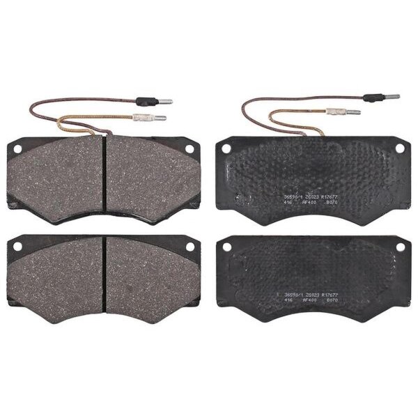 Bremsbelagsatz mit Verschleißsensor 18 mm A.B.S. für u.a. IVECO DAILY