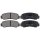 Brake pad set without wear sensor 14.5 mm A.B.S. for TOYOTA COROLLA and others
