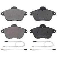 Brake pad set incl. wear warning contact 17 mm A.B.S. for...