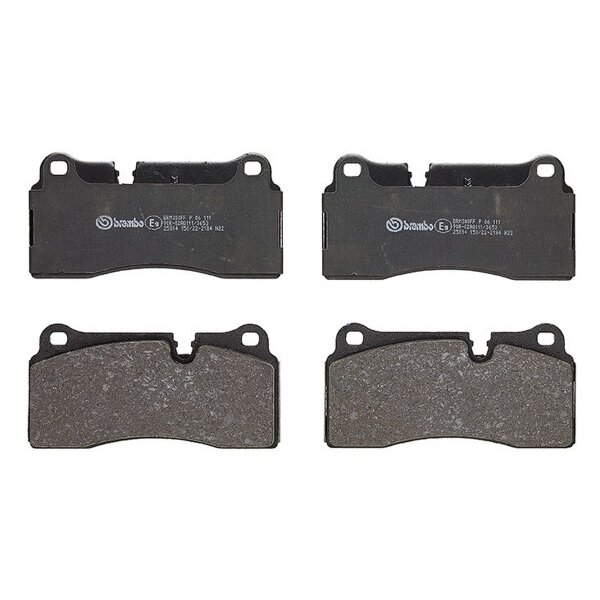 Brake pad set disc brake 18 mm BREMBO suitable for BMW 2 Series