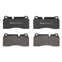 Brake pad set disc brake 18 mm BREMBO suitable for BMW 2...