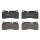 Brake pad set disc brake 18 mm BREMBO suitable for BMW 2 Series