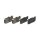 Brake pad set disc brake 19 mm BREMBO suitable for e.g. BMW X5