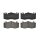 Brake pad set disc brake 19 mm BREMBO suitable for e.g. BMW X5