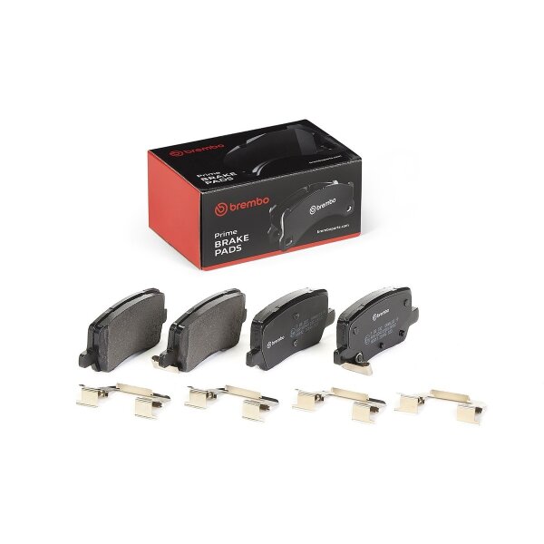 Bremsbelagsatz Scheibenbremse 16 mm BREMBO für u.a. TESLA MODEL