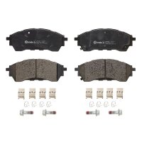 Brake pad set disc brake 19 mm BREMBO for FORD RANGER and...