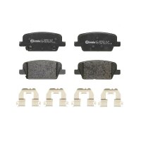 Brake pad set disc brake 16 mm BREMBO for e.g. HYUNDAI SANTA
