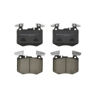 Brake pad set disc brake 18 mm BREMBO for e.g. MERCEDES-BENZ GLC