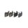 Brake pad set disc brake 18 mm BREMBO for e.g. MERCEDES-BENZ GLC