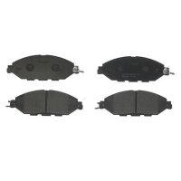 Brake pad set disc brake with acoustic wear warning 17 mm...