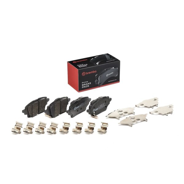 Bremsbelagsatz Scheibenbremse 16 mm BREMBO für u.a. TOYOTA COROLLA