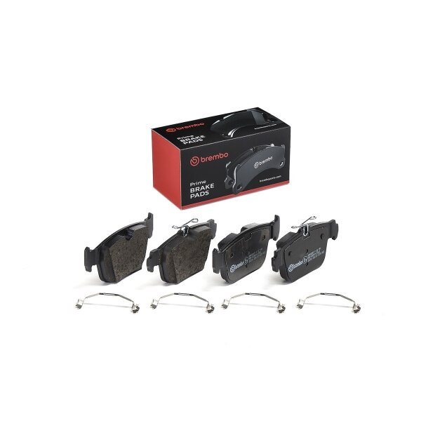 Bremsbelagsatz Scheibenbremse 16 mm BREMBO passend für u.a. VW GOLF