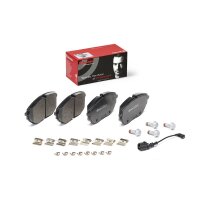 Brake pad set disc brake 19 mm BREMBO for e.g. VW TRANSPORTER