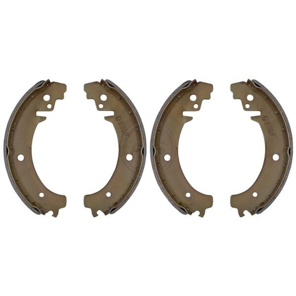 Brake shoe set for drum brake Ø 250 mm 50 mm A.B.S. for LADA NOVA and others