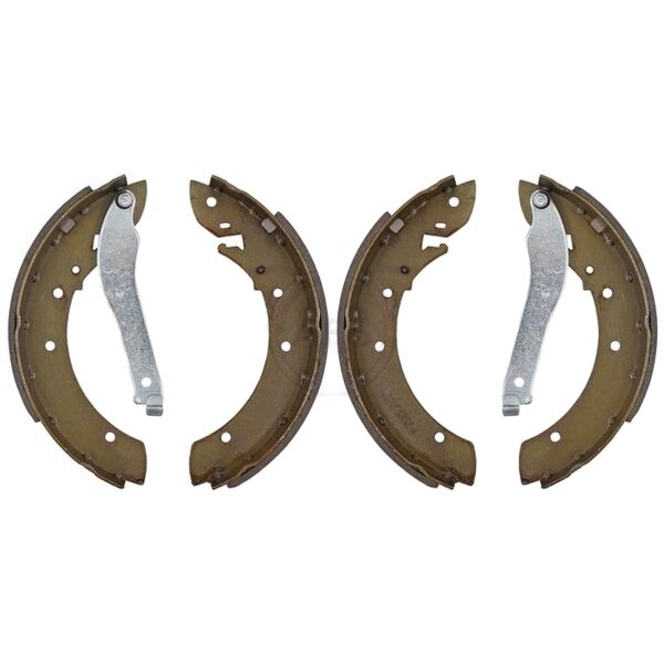 Brake shoe set for drum brake Ø 254 mm 60 mm A.B.S. for e.g. PEUGEOT 505