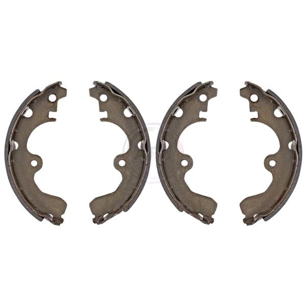 Brake shoe set for drum brake Ø 180 mm 33 mm A.B.S. for TOYOTA TERCEL